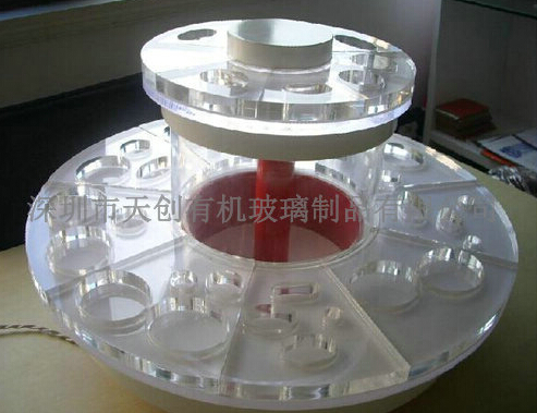 【有機玻璃旋轉(zhuǎn)展示架】讓你的美更上一層樓！